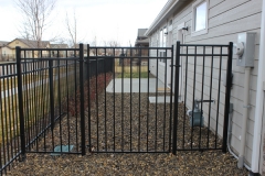 wrought iron western 3 rail -11