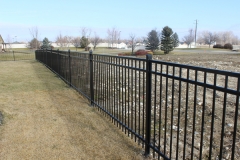 wrought iron western 3 rail -8