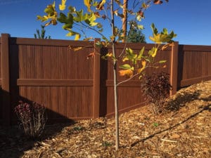 vinyl fence